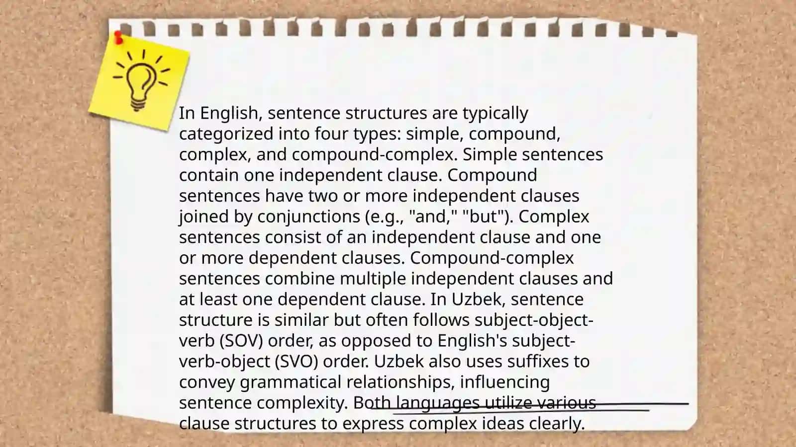 Typology of syntactic level of the English and Uzbek languages 3