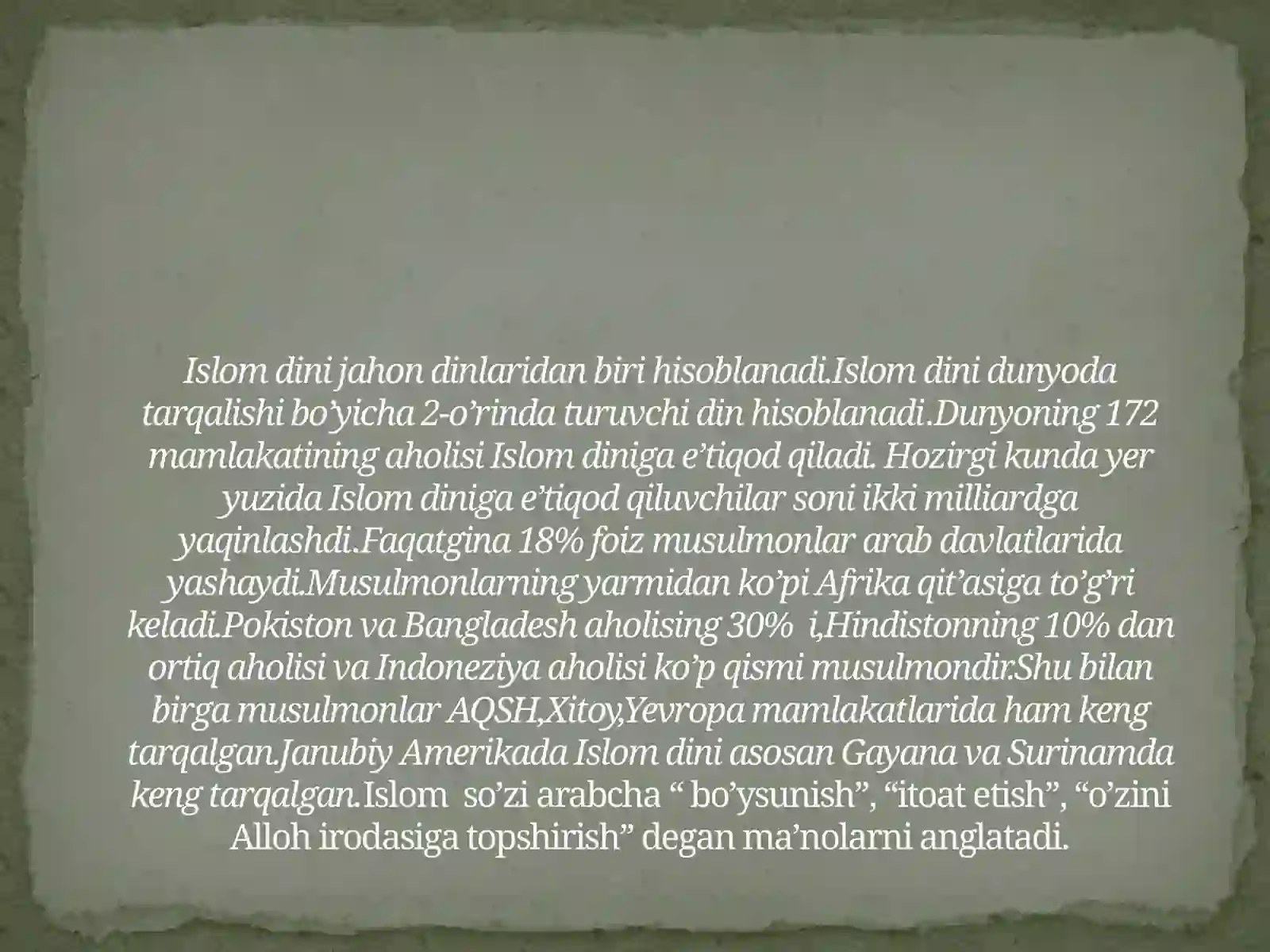 Islom dini va tarixi 3