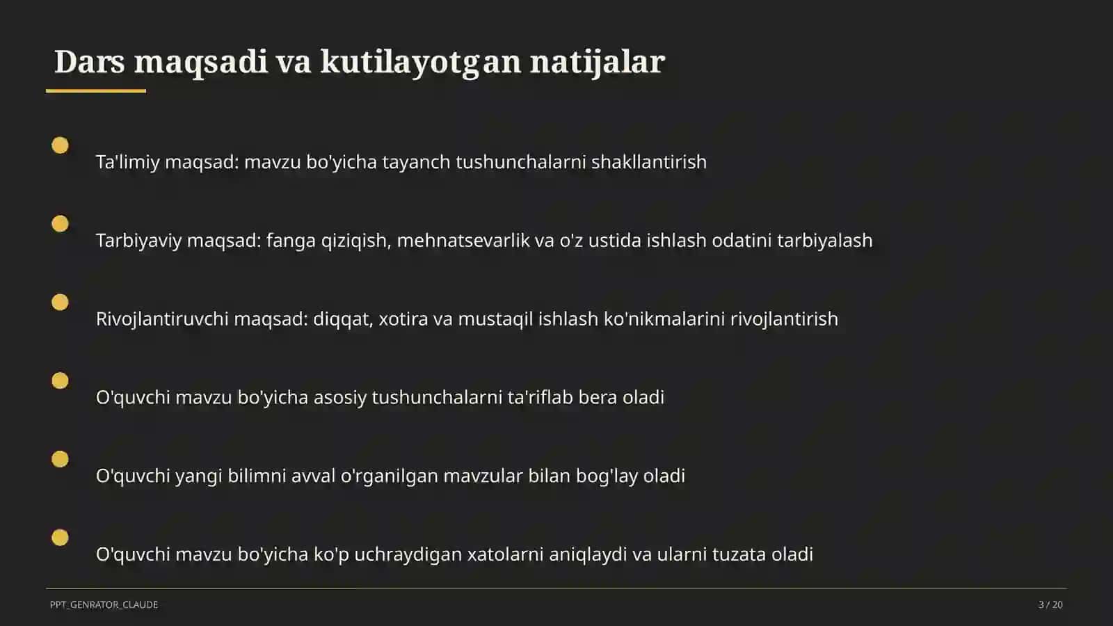Hosila yordamida funksiyani tekshirish (11-sinf) 3
