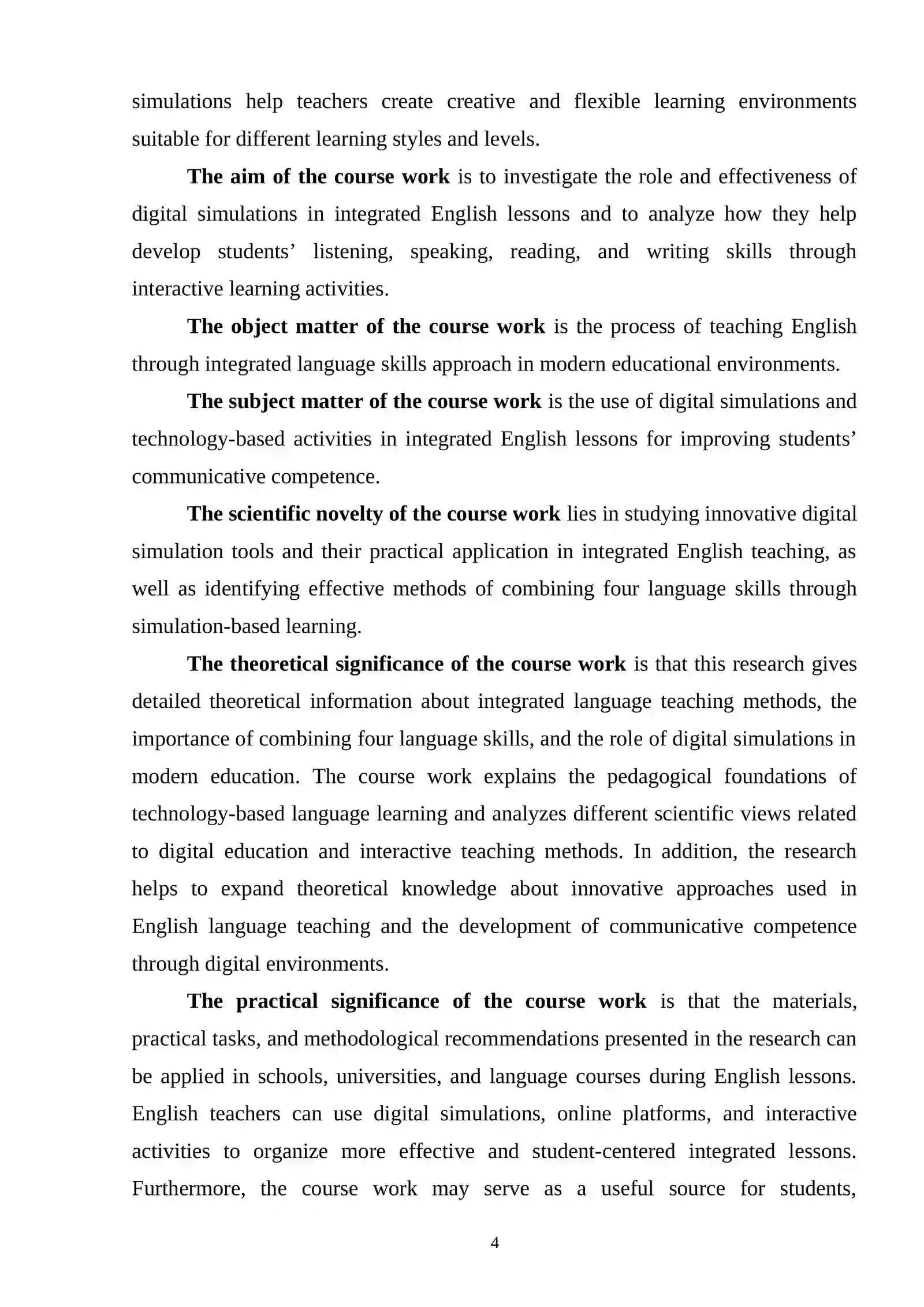 Using digital simulation in integrated english lessons 3