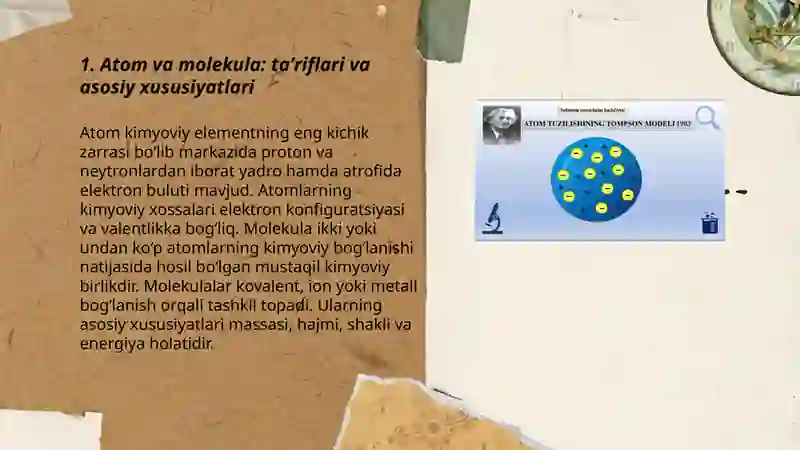 Atom molekulyar ta'limot 3