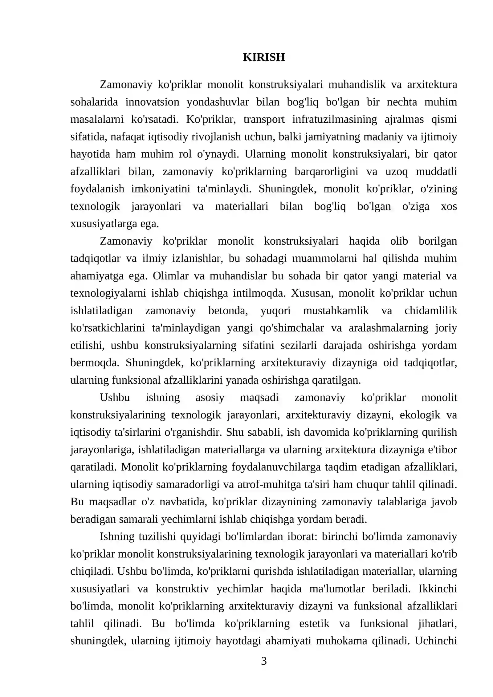 Zamonaviy ko'priklar monolit konstruksiyalari 3