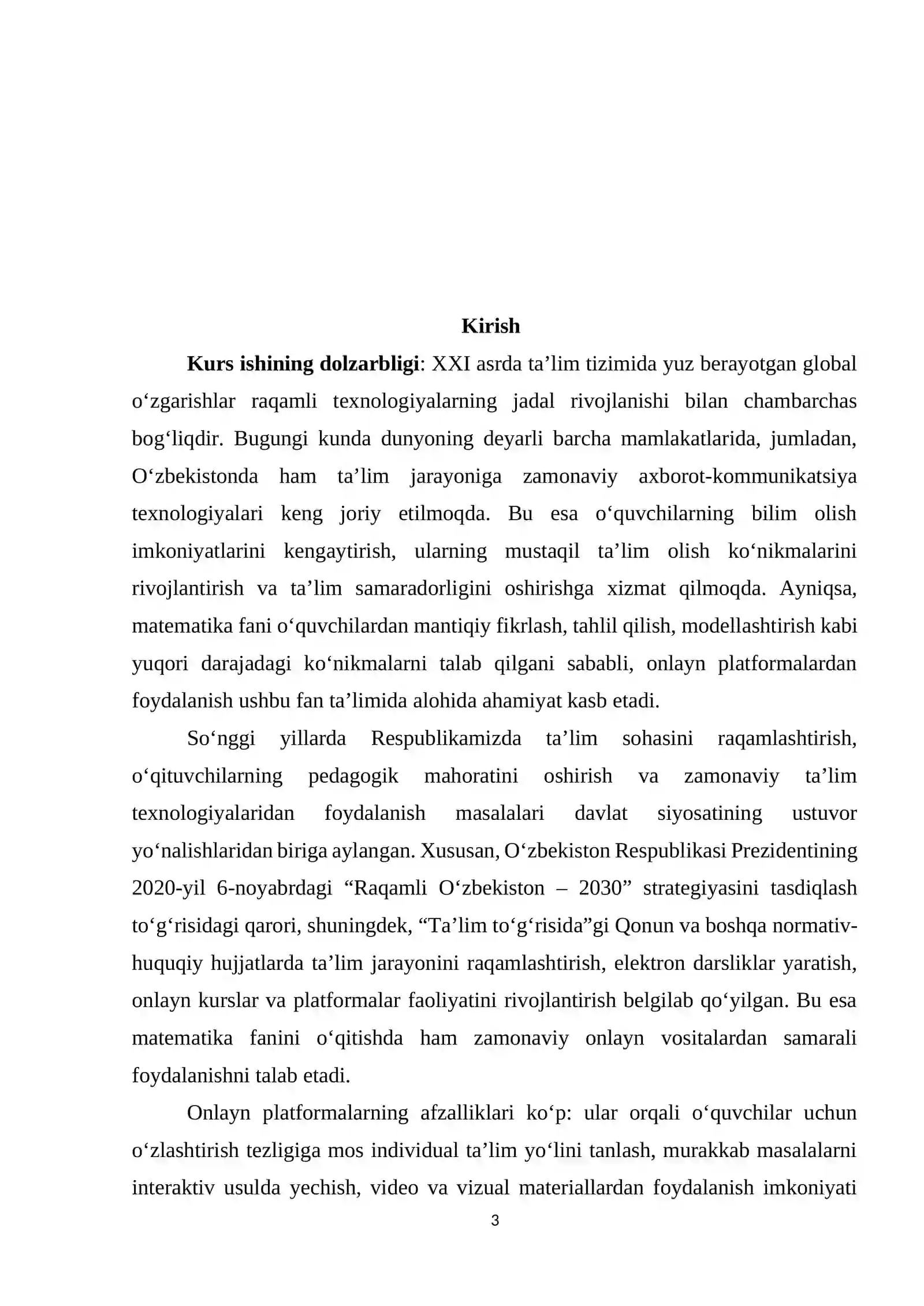 Matematika fanidan onlayn platformalardan foydalanish 3
