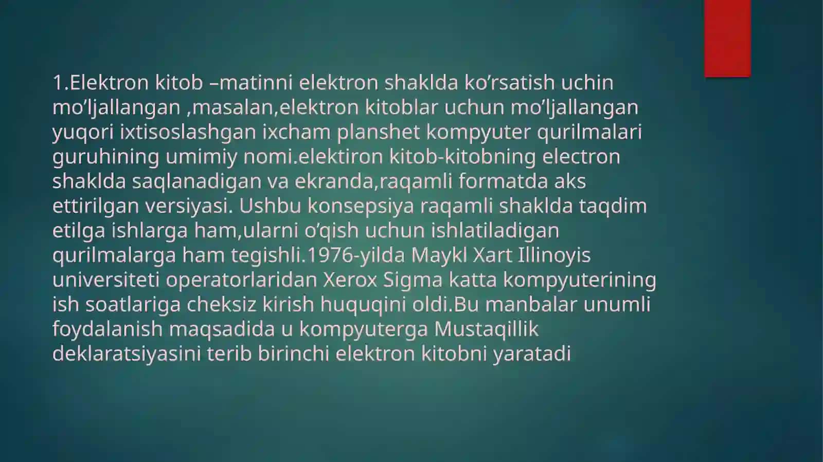 Elektron kutubxona va uning ahamiyati 3