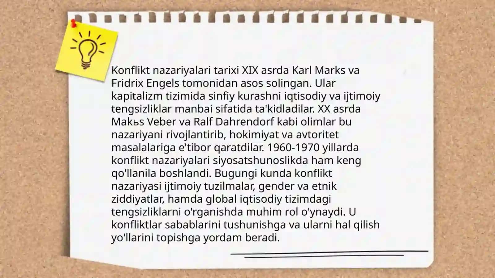 Konfliktga oid nazariyalarning mohiyati 3
