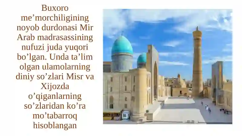 MIR ARAB MADRASASI 3