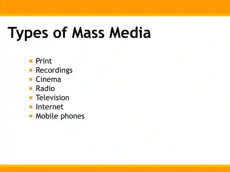 Types of MASS MEDIA 3