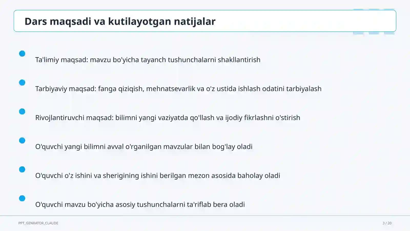 Boshlang'ich sinf: Matematika (1–4) — o'quvchilar uchun 3