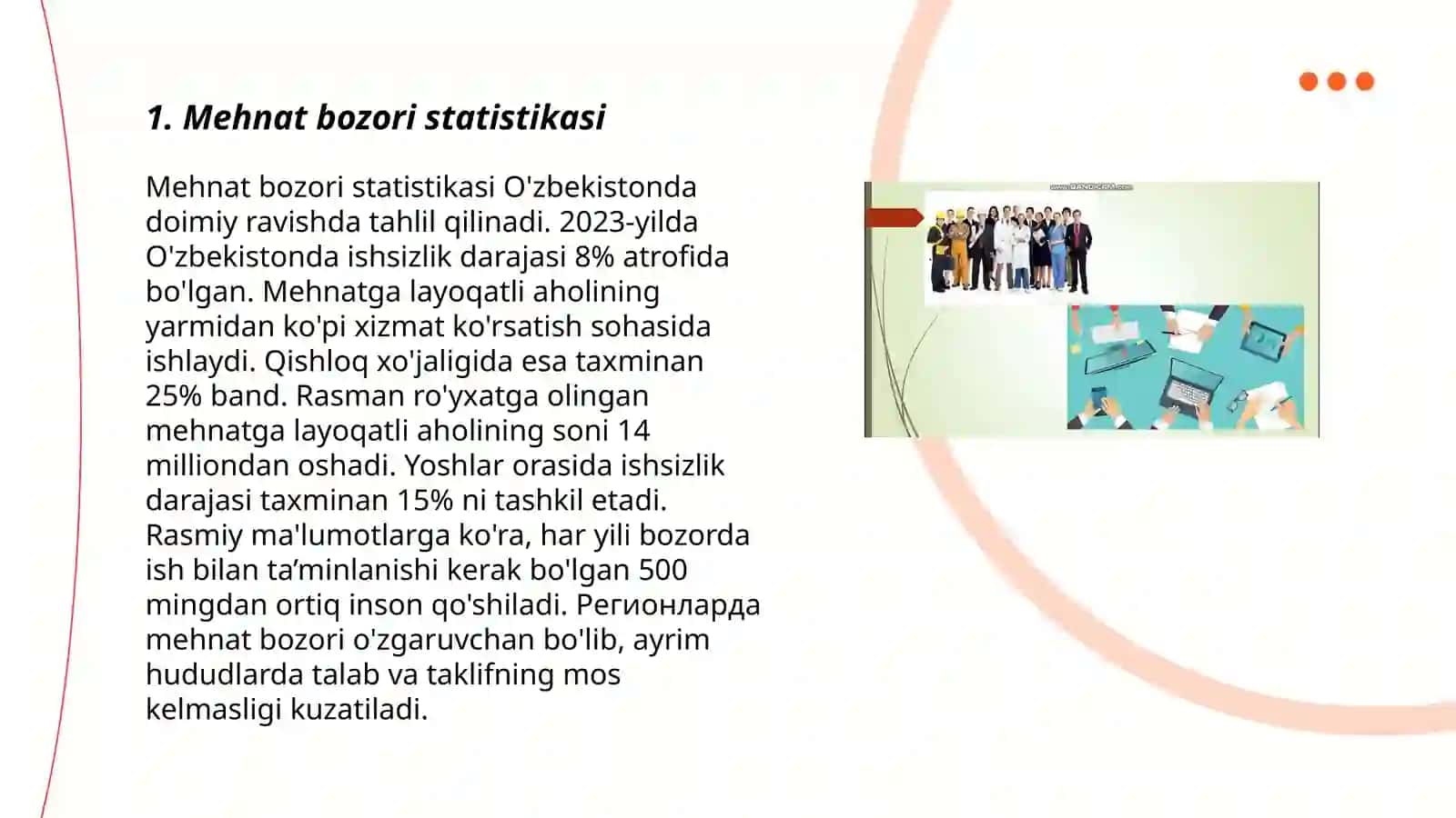 Mehnat bozori statistikasi 3
