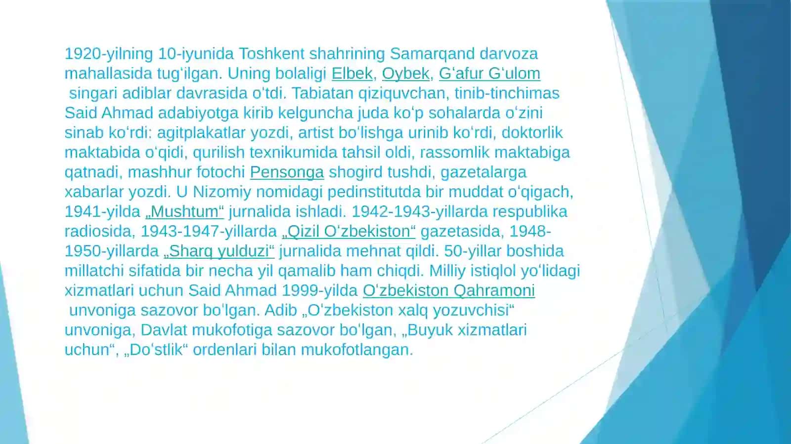 Said Ahmadijodidaurushdavri 3