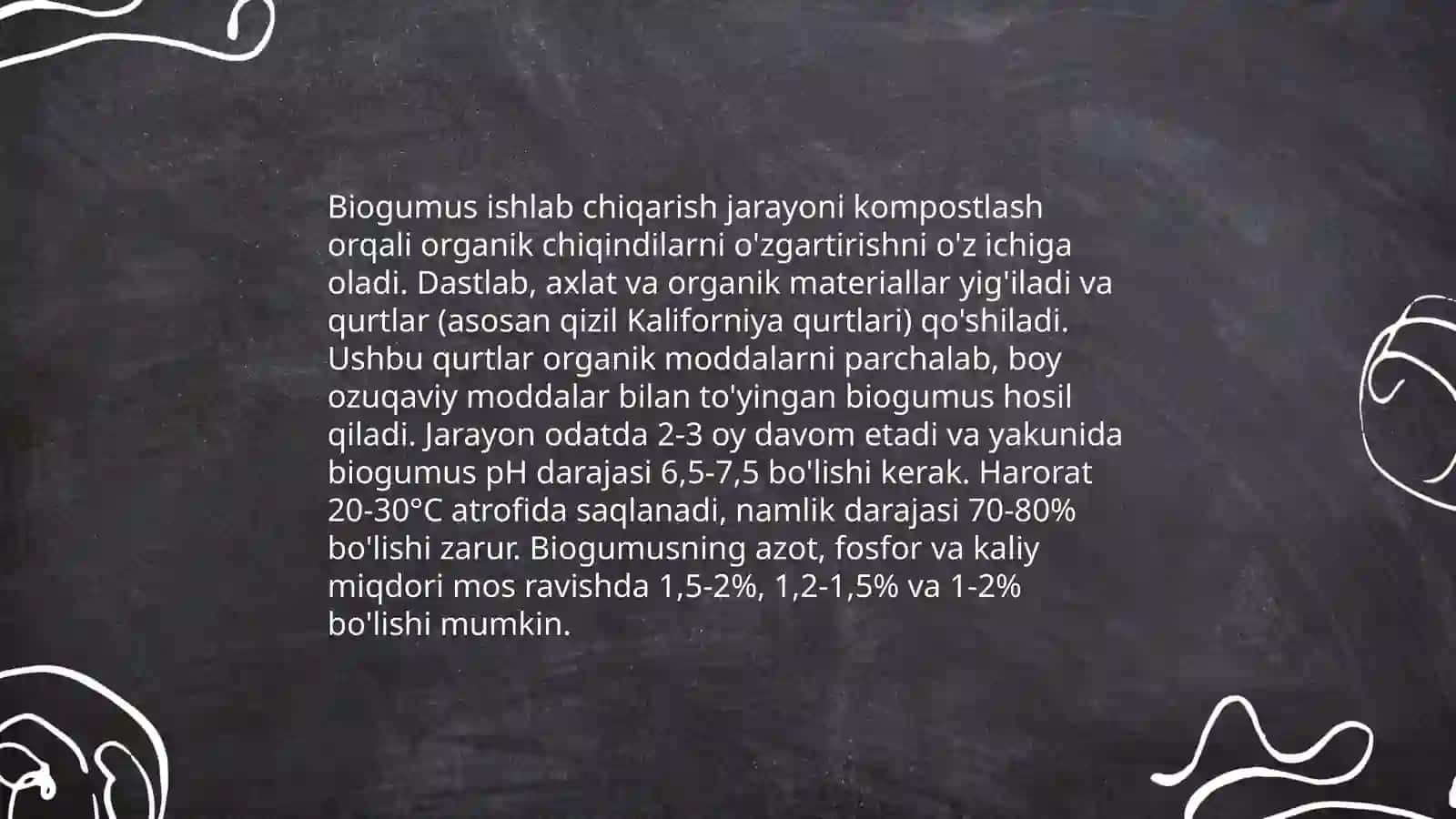 Biogumuslarni olish texnologiyasi va undan foydalanish 3