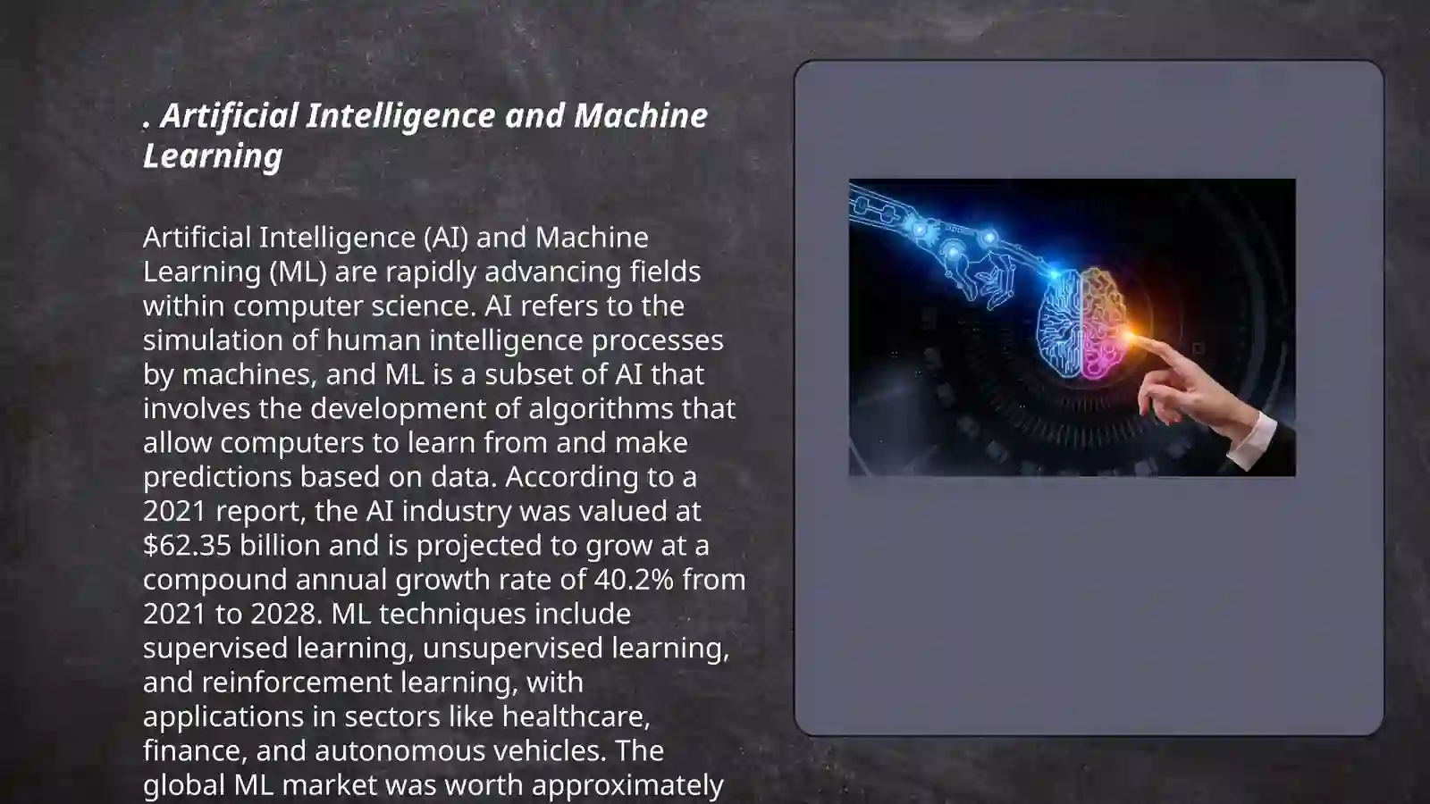 Artificial Intelligence and Machine Learning 3