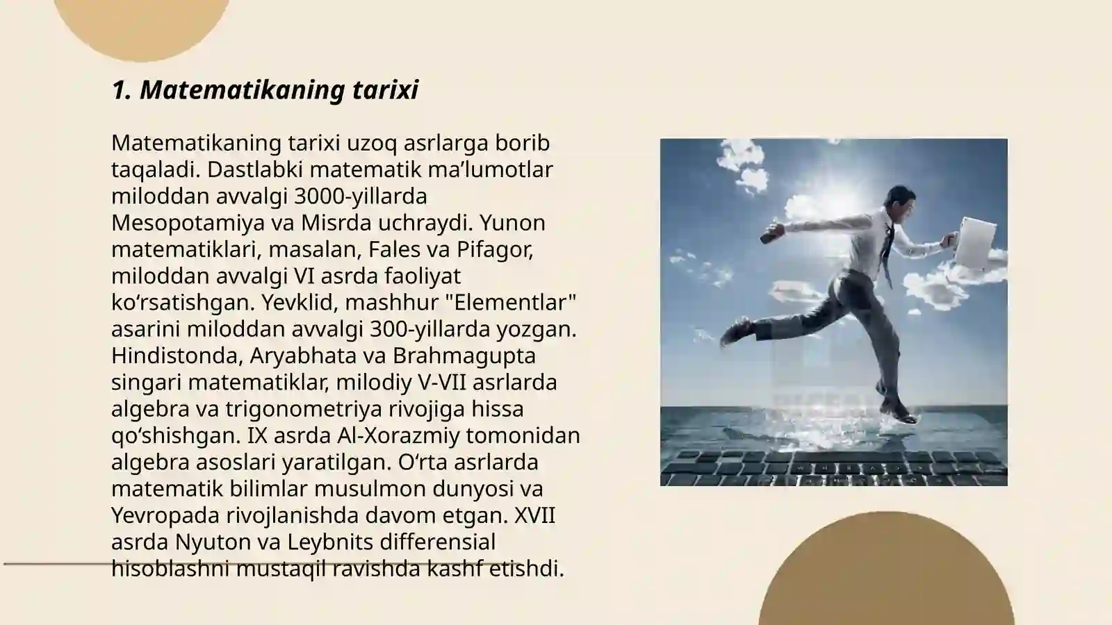 Matematikaning tarixi 3