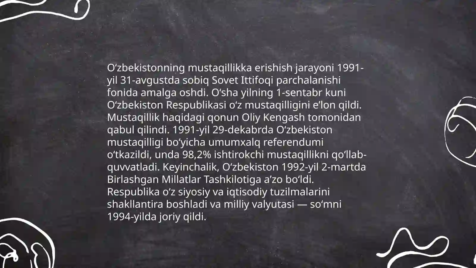 Oʻzbekistonning eng yangi tarixi” 3