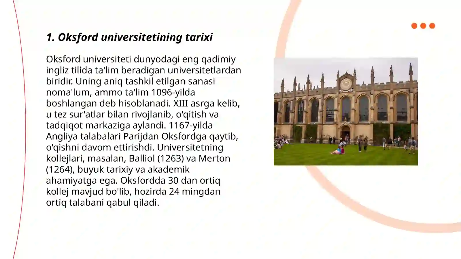 Oksford universiteti tarixi 3