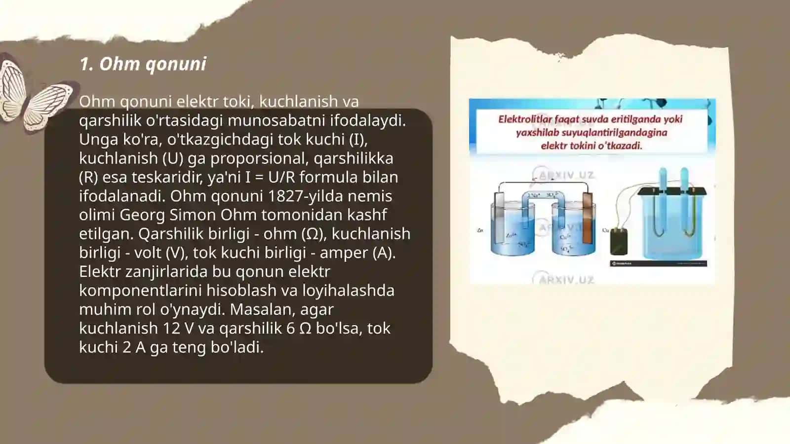 Ohm qonuni 3