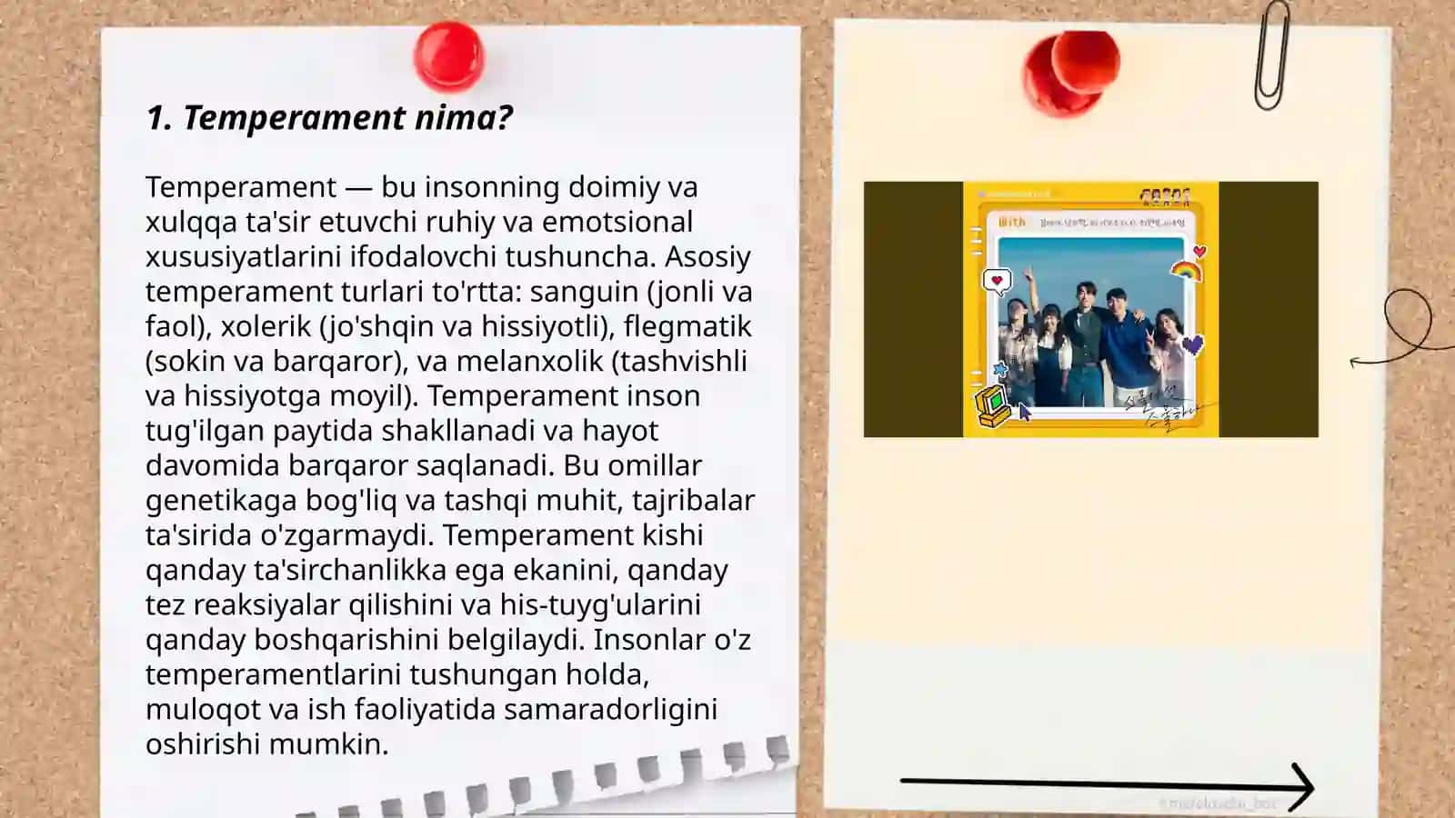 Temprament slayd videolari bilan 3