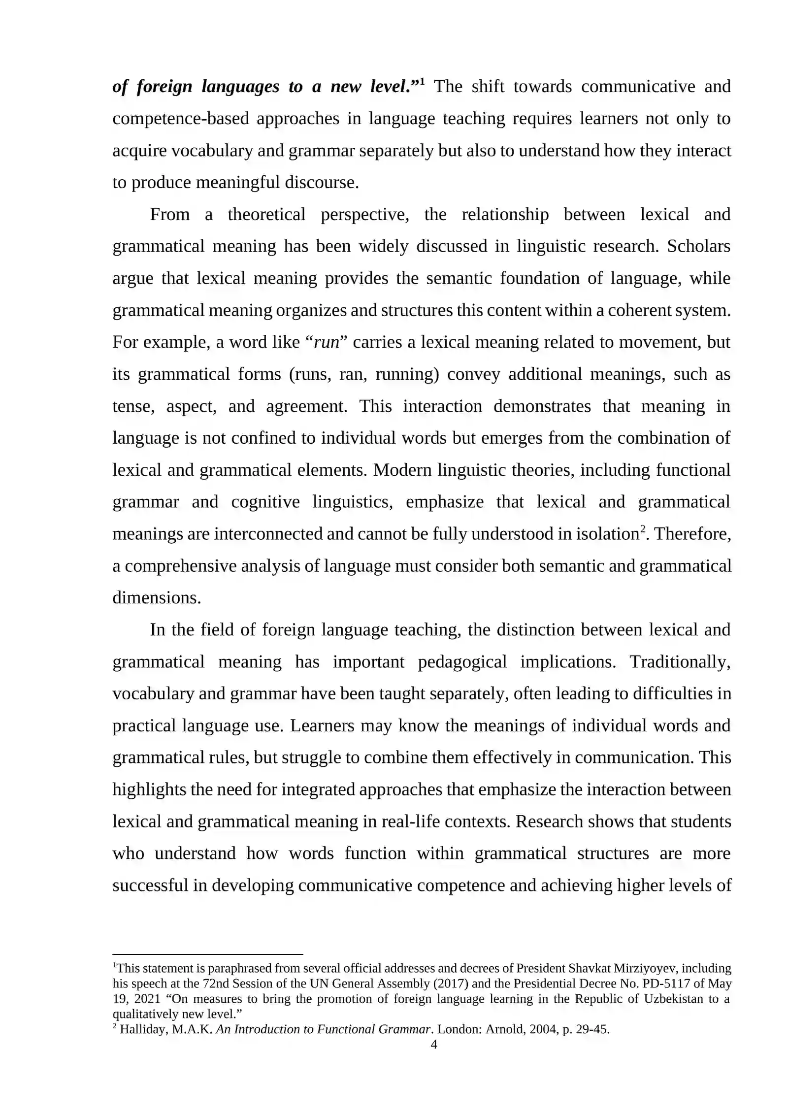 Lexical and Grammatical Meaning 3