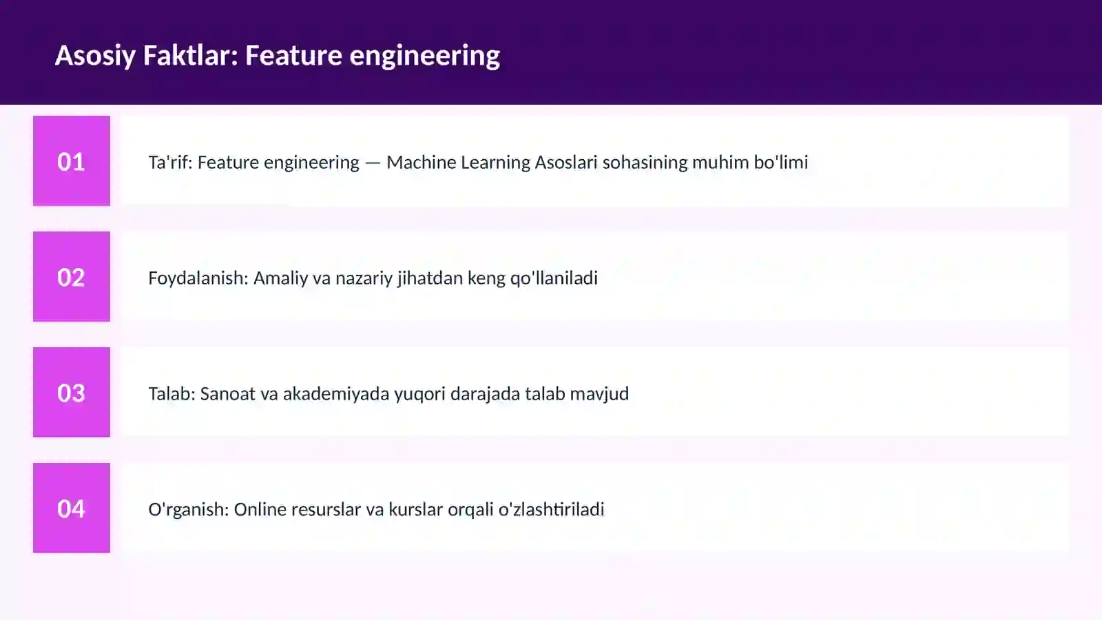 AI | MACHINE LEARNING ASOSLARI 3