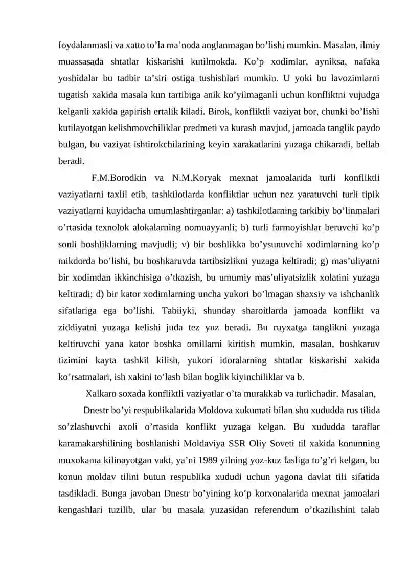 Ziddiyatlar mavjud bo'lishi va turli usullari 3