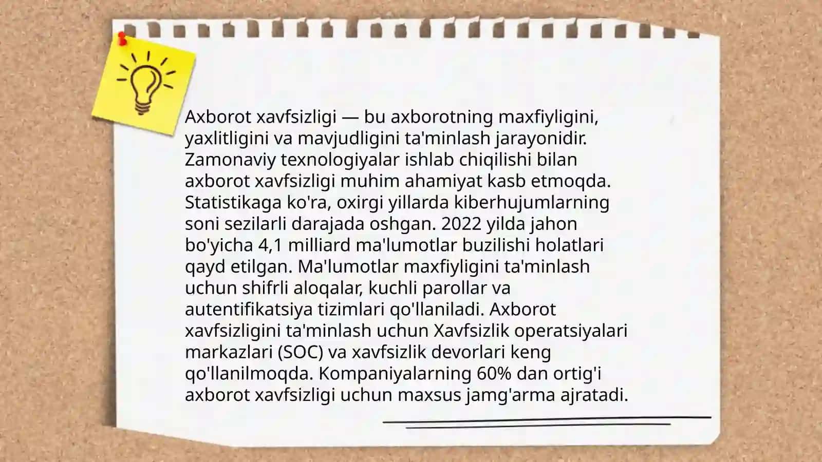 Oʻzbekistonda axborot xavfsizligining maʼnaviy va huquqiy asoslari 3