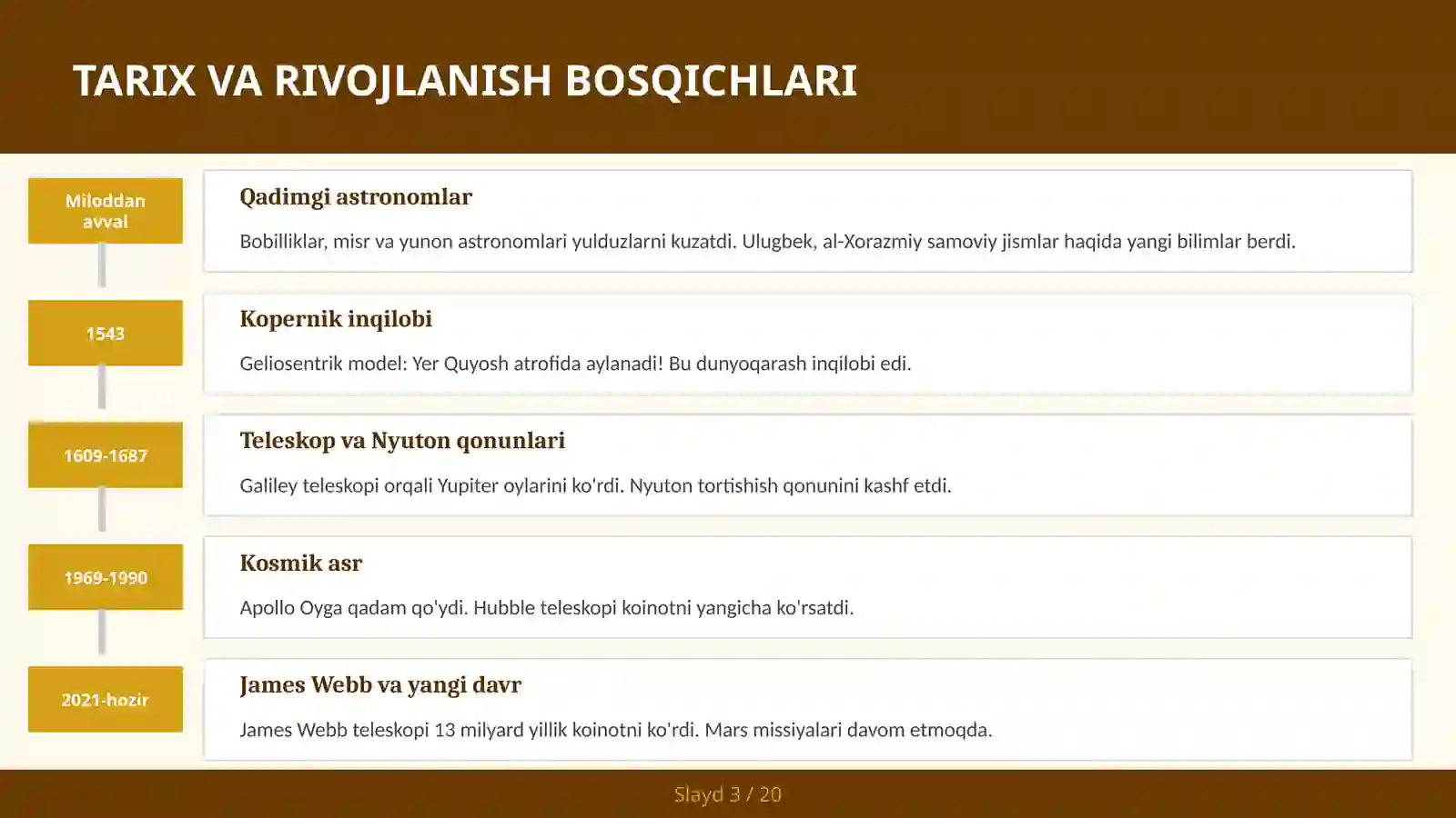 Yulduzlar Hayot Sikli 3