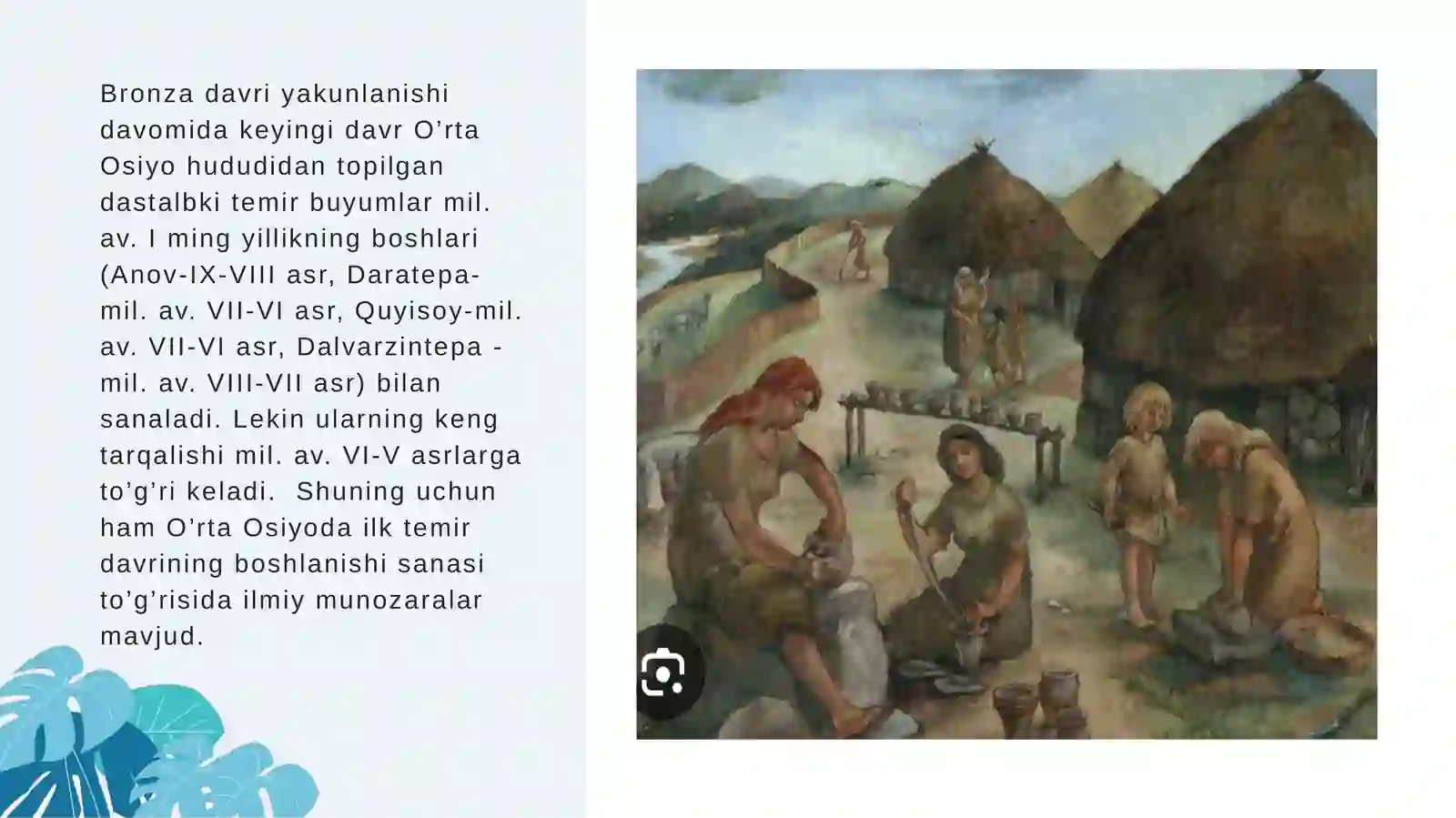 O’rta Osiyoning temir davri me’morchiligi 3