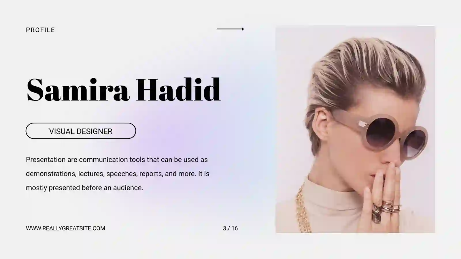 PORTFOLIO PRESENTATION 3