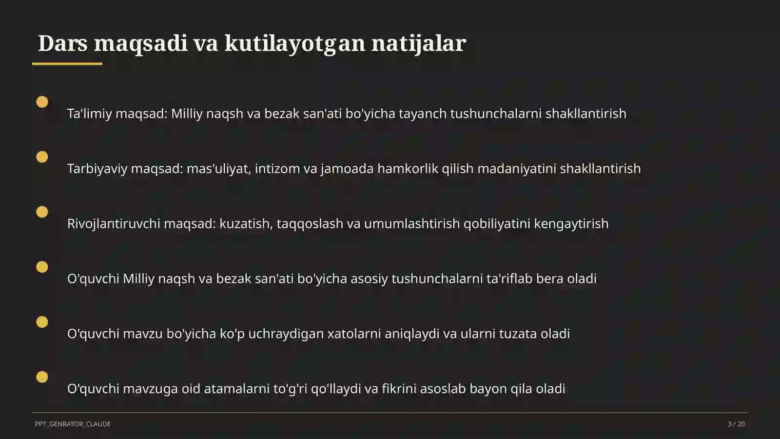 Milliy naqsh va bezak san'ati (3-sinf) 3