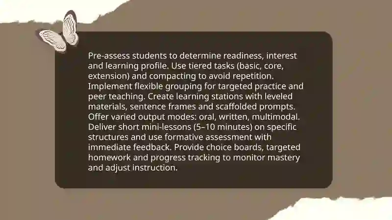 Teaching Grammar to Different Level Students 3