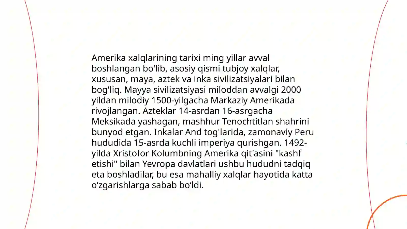 Amerika xalqlari 3
