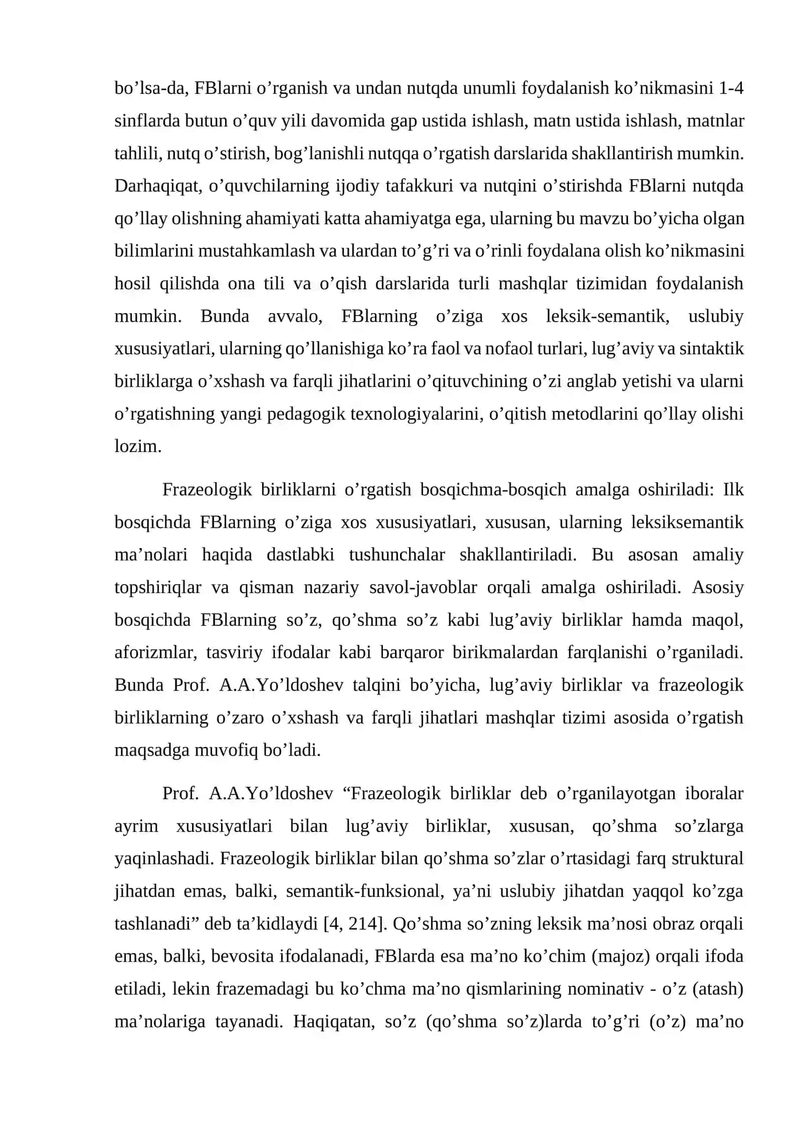 Oʻquvchilarning nutqini oʻstirishda frazeologik birliklardan foydalanish 3