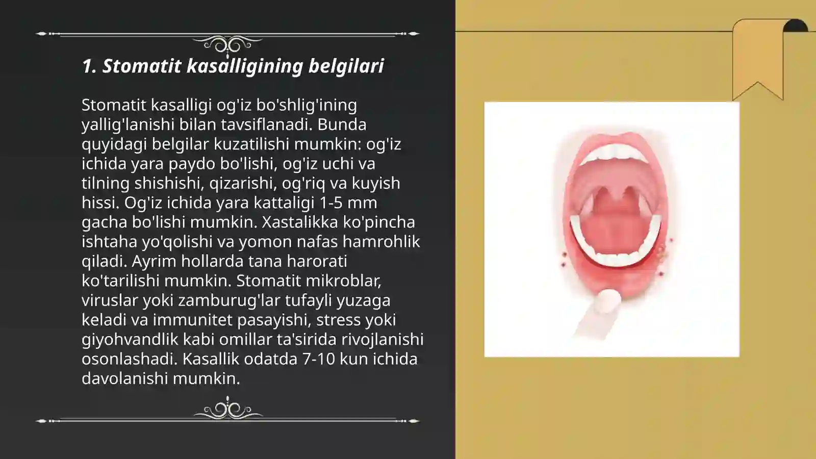Stomatit kasalligi 3