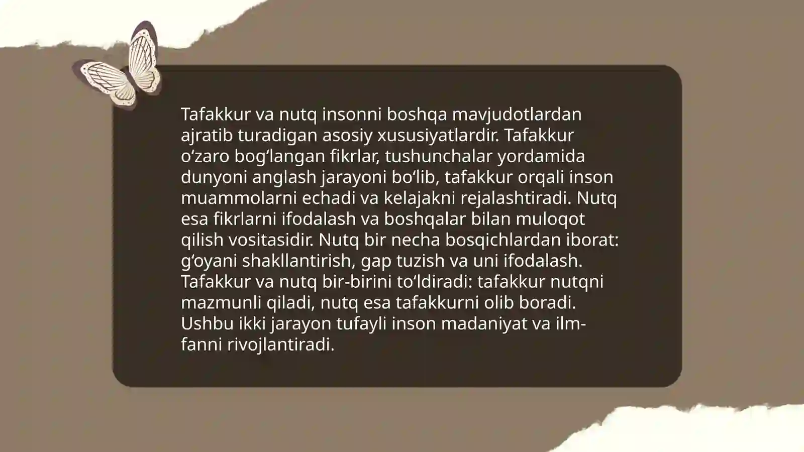 Tafakkur va nutqning psixologik tavsifi 3
