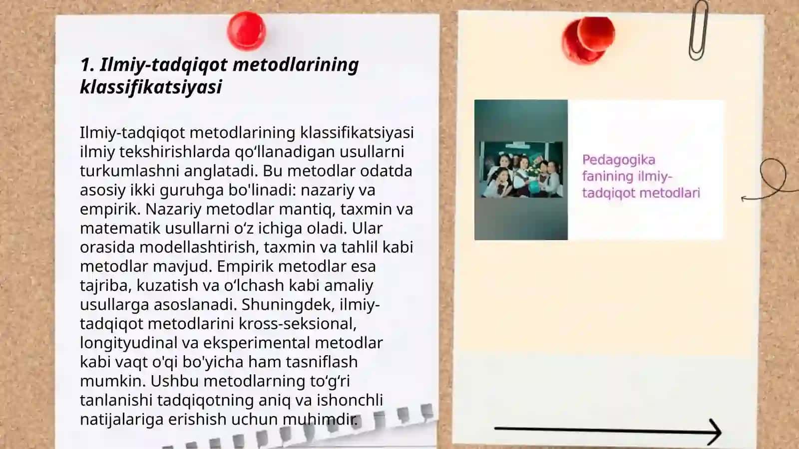 Pedagogika fanining ilmiy-tadqiqot metodlari 3
