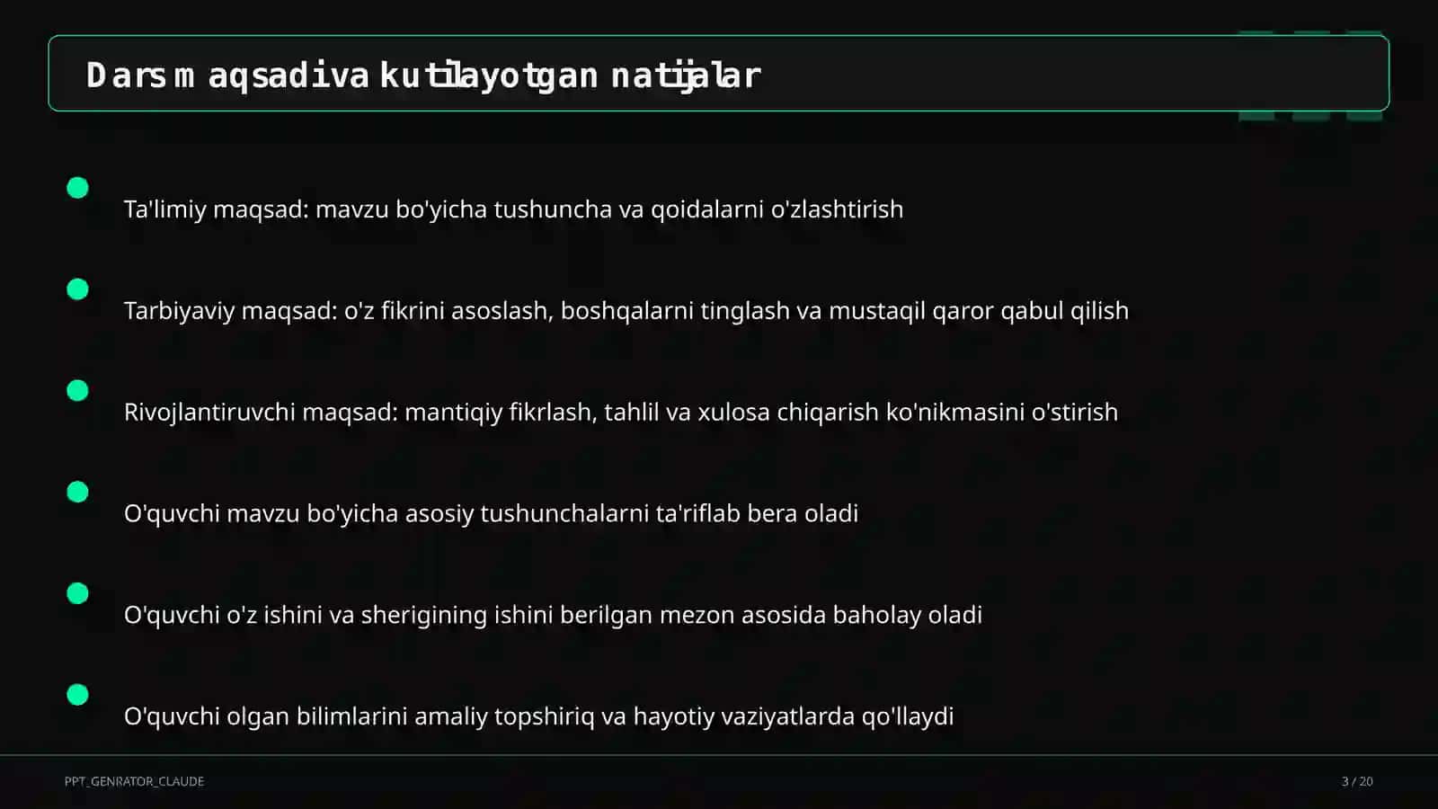 Yusuf Xos Hojib: Qutadg'u bilig (6-sinf) 3