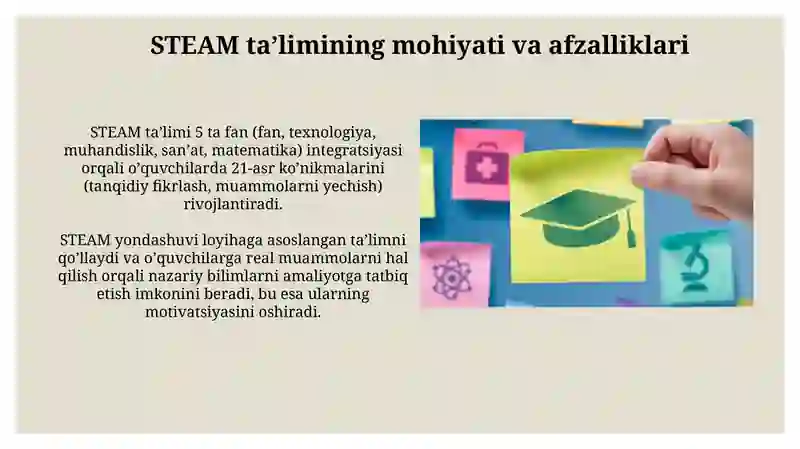 STEAM taʼlimi 3