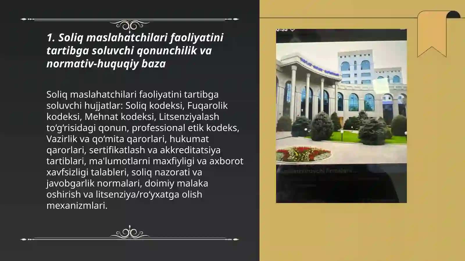 Soliq maslaxati bozorini tartibga solish va nazorat qilish 3