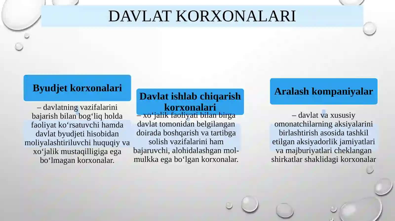 Davlat korxonalari 3