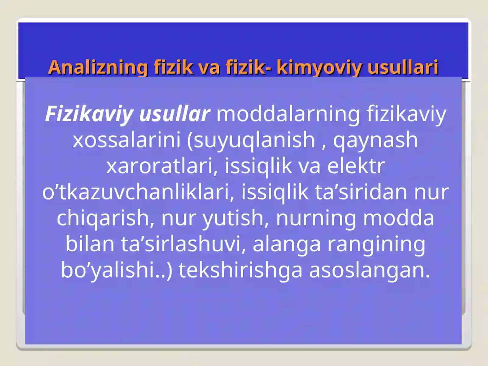 Elektron kimyoviy analiz 3
