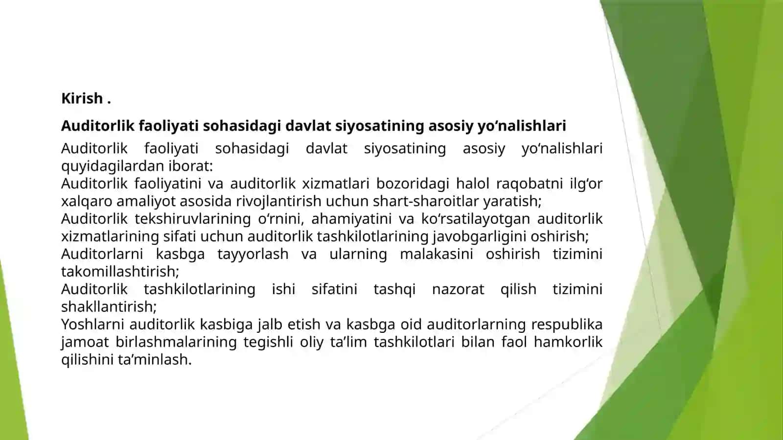 BANK AUDITI ASOSLARI 3