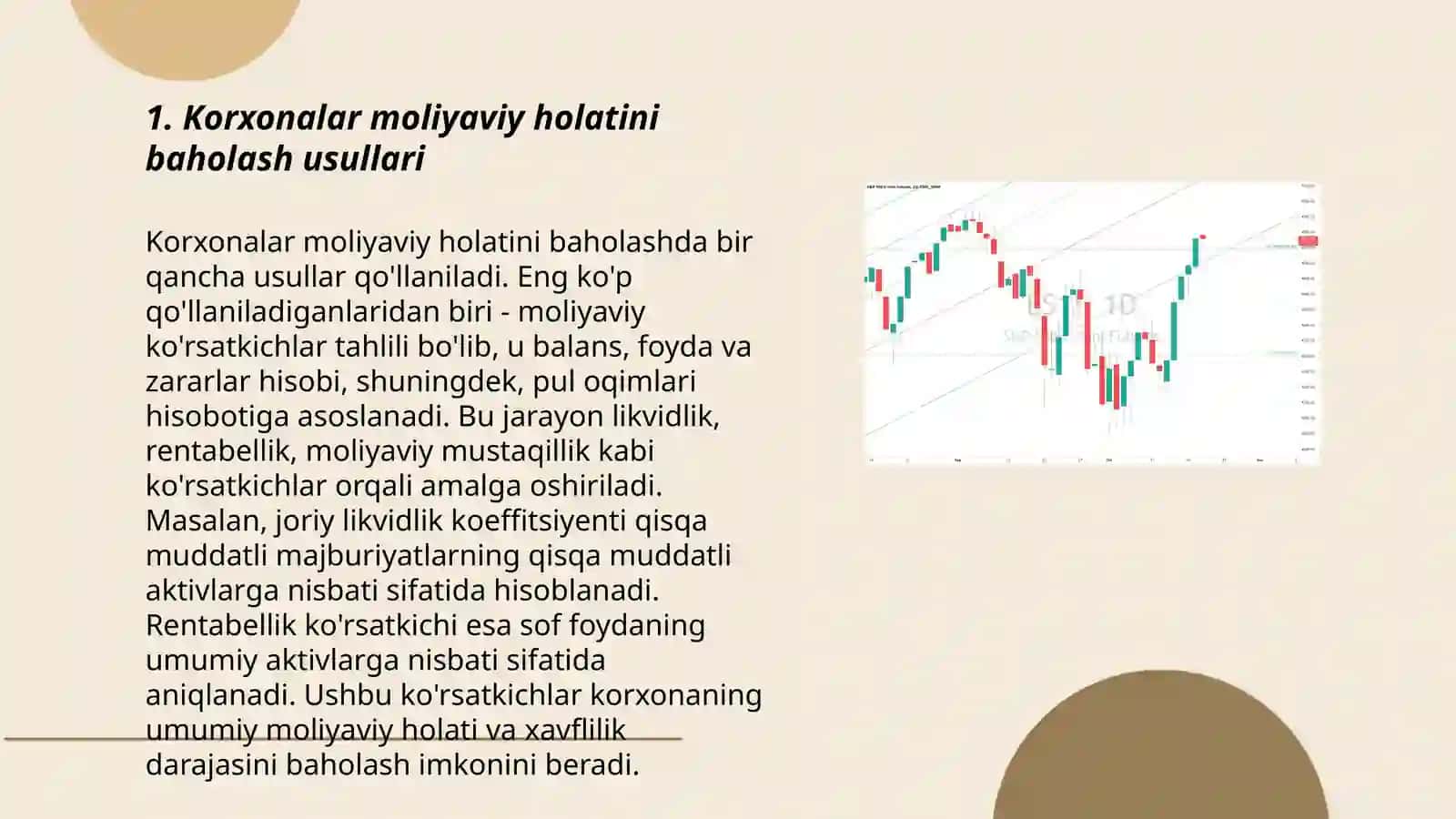 Korxonalar moliyaviy holatini reyting baholash va tahlil qilish 3
