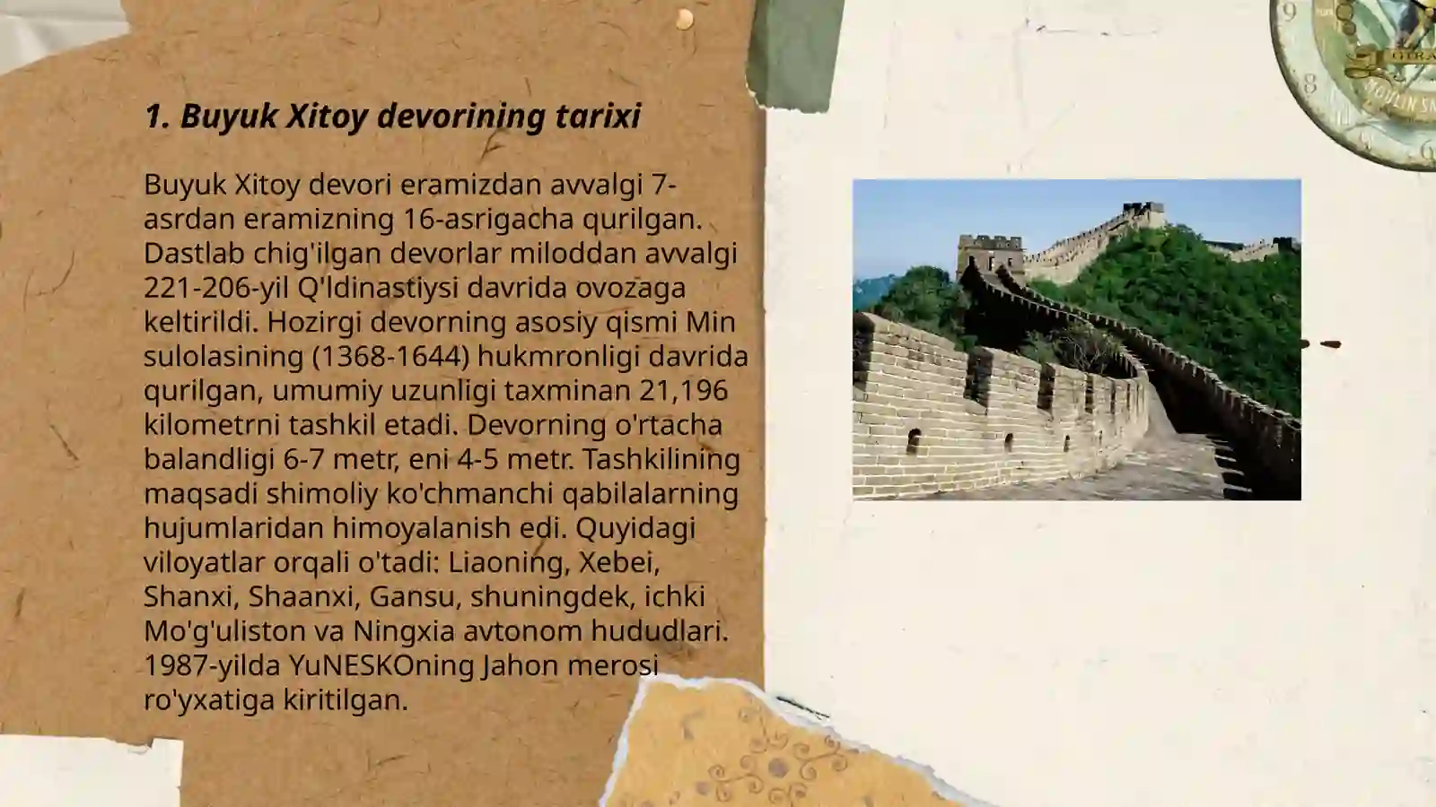 BUYUK XITOY DEVORI 3
