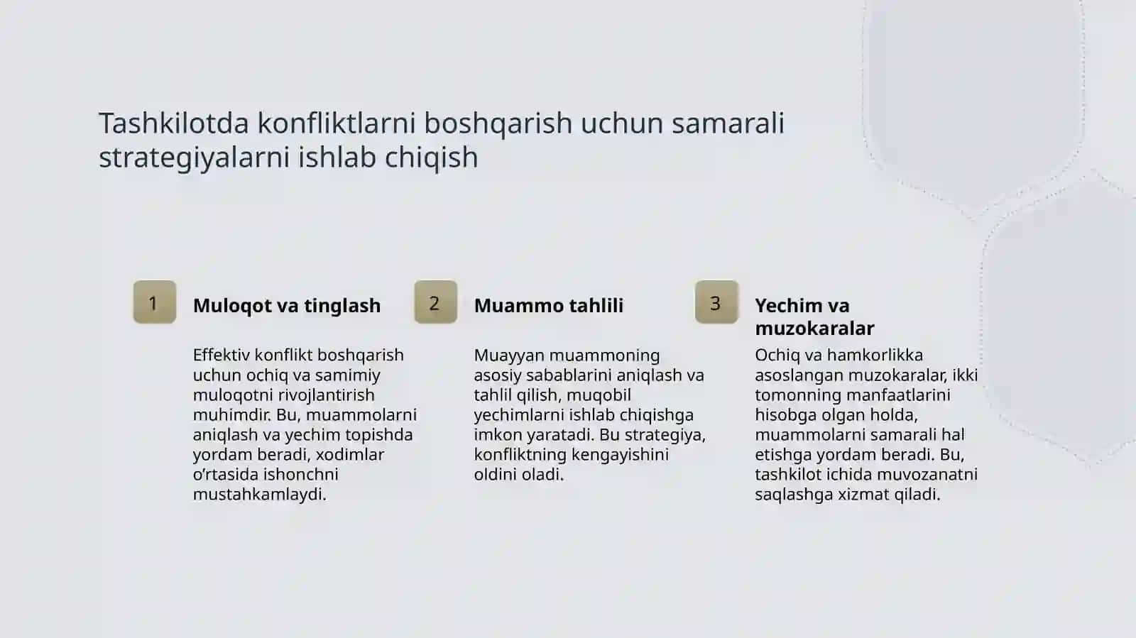 Tashkilotda boshqaruvchilar to'qnashishiga to'g'ri keladigan muammolar 3