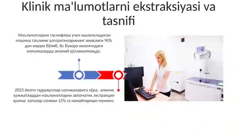 Tibbiyotda ishchi oʻrinlarini avtomatlashtirishda matnli axborotlarni qayta ishlash texnologiyasi 3