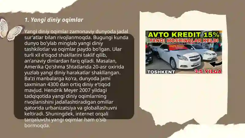 Yangi diniy oqimlar 3