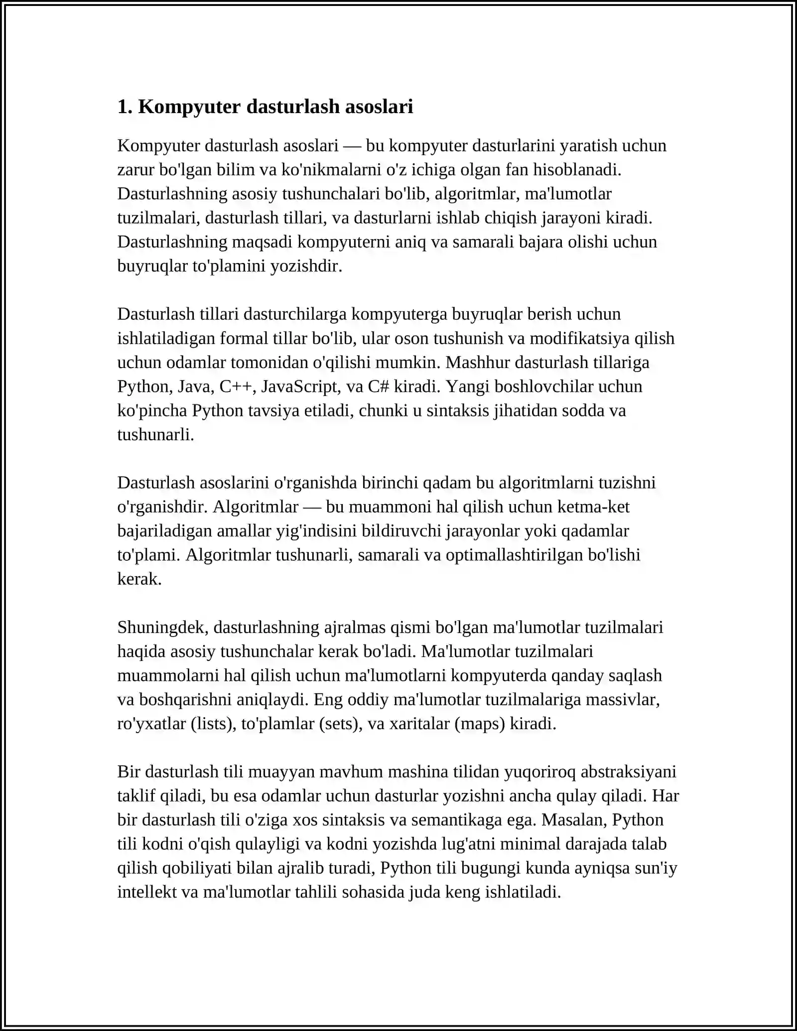 TEXNOLOGIYA BILAN BOGʼLIQ KOʼNIKMALAR 3
