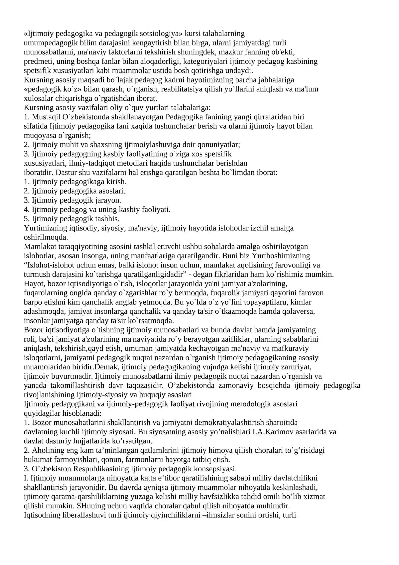 Ijtimoiy pedagogika va pedagogik sotsiologiya 3