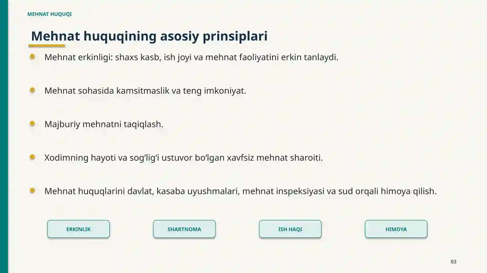 MEHNAT HUQUQI 3
