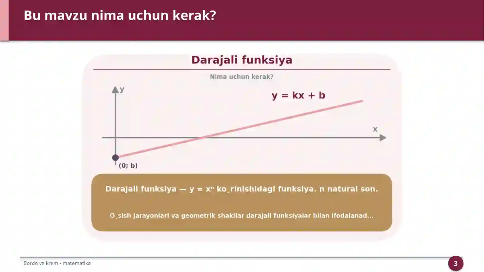 Darajali funksiya 3